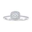 925 Sterling Silver Womens Round 0.28ct Moissanite Eternity Band Ring Size 8 - SLV-145175