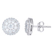 925 Sterling Silver Womens 1.20ct Moissanite Fashion Stud Earrings