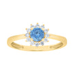 10Kt Gold Cz Ring