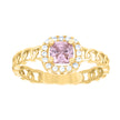10Kt Gold Cz Ring