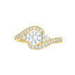 10Kt Gold Cz Ring