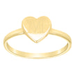 10Kt Gold Ring Letter 
