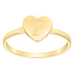 10Kt Gold Ring Letter 