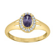 10Kt Gold Cz Ring