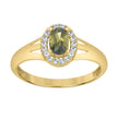 10Kt Gold Cz Ring