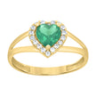 10Kt Gold Cz Ring