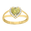 10Kt Gold Cz Ring