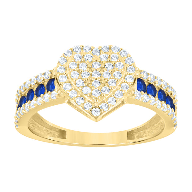 14Kt Gold Cz Ring