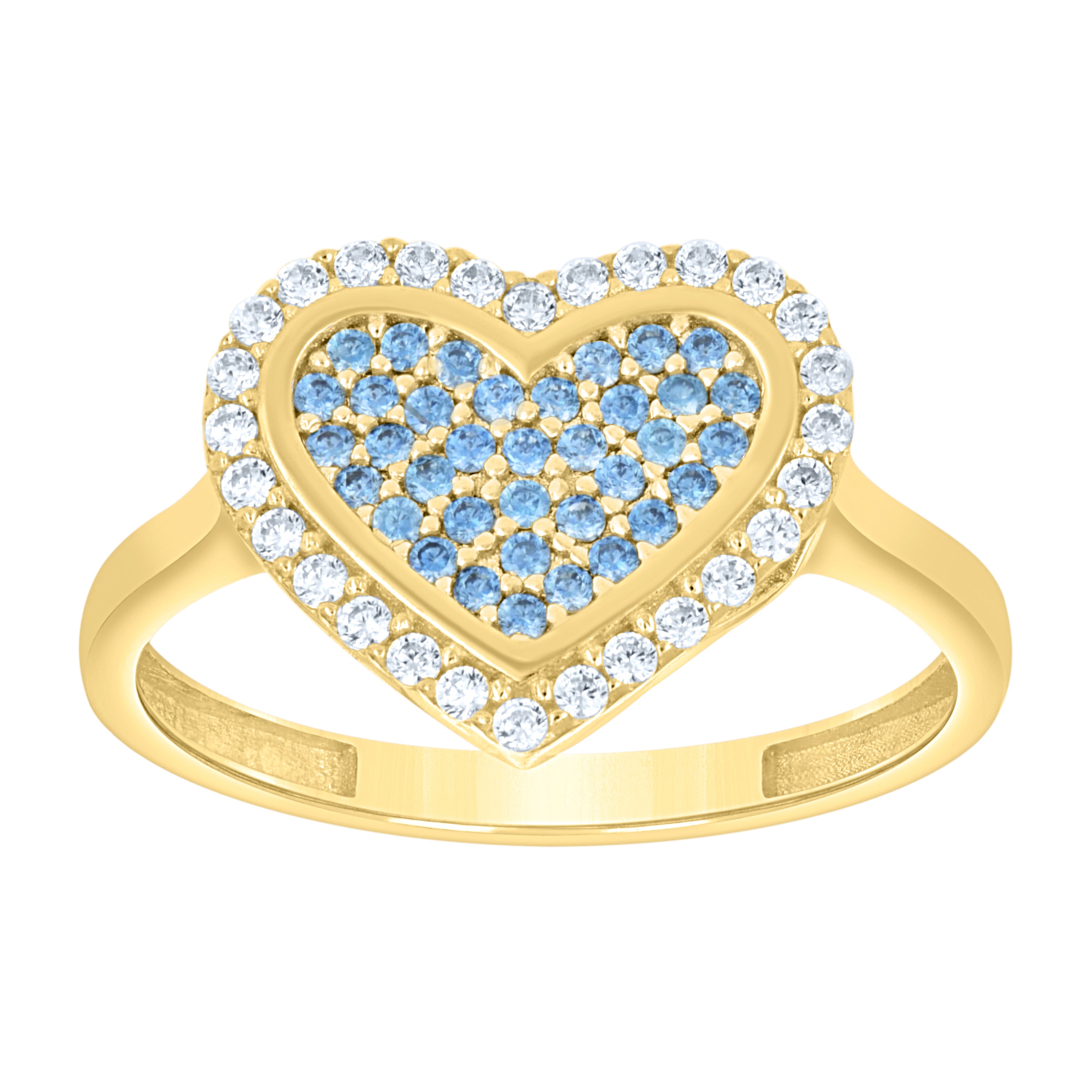 14Kt Gold Cz Ring