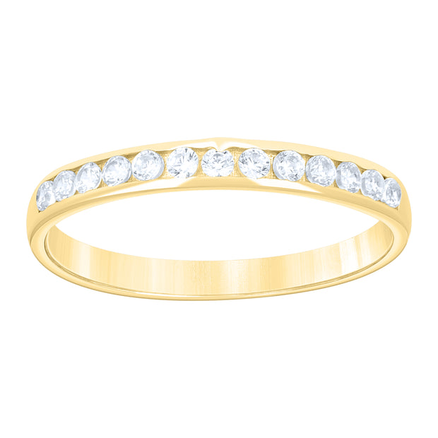 14Kt Gold Cz Ring
