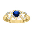 10Kt Gold Cz Ring