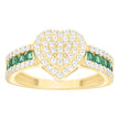 10Kt Gold Cz Ring