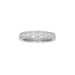 925 Sterling Silver Womens CZ Size-7 Princess Baguette Center Stones Bridal Wedding Anniversary Engagement Ring Band - SLV-32339