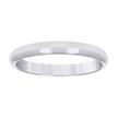 10kt White Gold Unisex 3mm Regular-Fit Wedding Band Ring Size 12 - SLV-40475