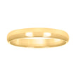 10kt Yellow Gold Unisex 3mm Comfort-Fit Wedding Band Ring Size 8 - SLV-40599