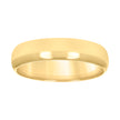 10kt Yellow Gold Unisex 5mm Comfort-Fit Wedding Band Ring Size 6 - SLV-40629