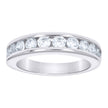 925 Sterling Silver Womens Cubic-Zirconia Eternity Band Ring Size 9 - SLV-42703