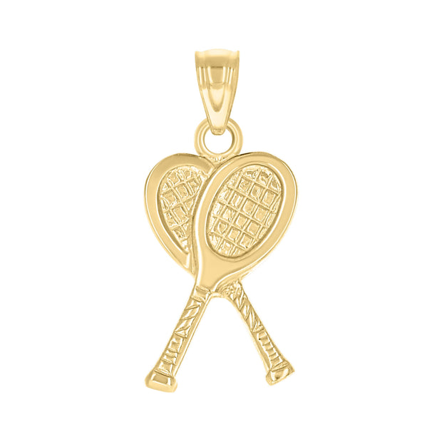 10Kt Tennis Pendant