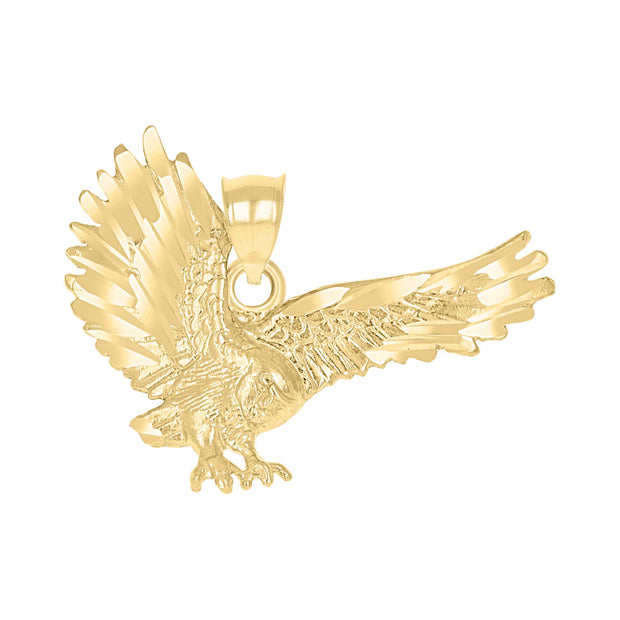 10Kt Gold-Eagle Pendent