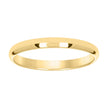 14Kt Yellow Gold Unisex Dome Polished Comfort-Fit 3Mm-Size -14 Wedding Engagement Band Ring - SLV-58500