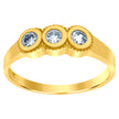 10kt Yellow Gold Childs Cubic Zirconia CZ Baby Band Ring