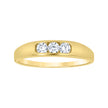 10kt Yellow Gold Childs Cubic Zirconia CZ Baby Band Ring