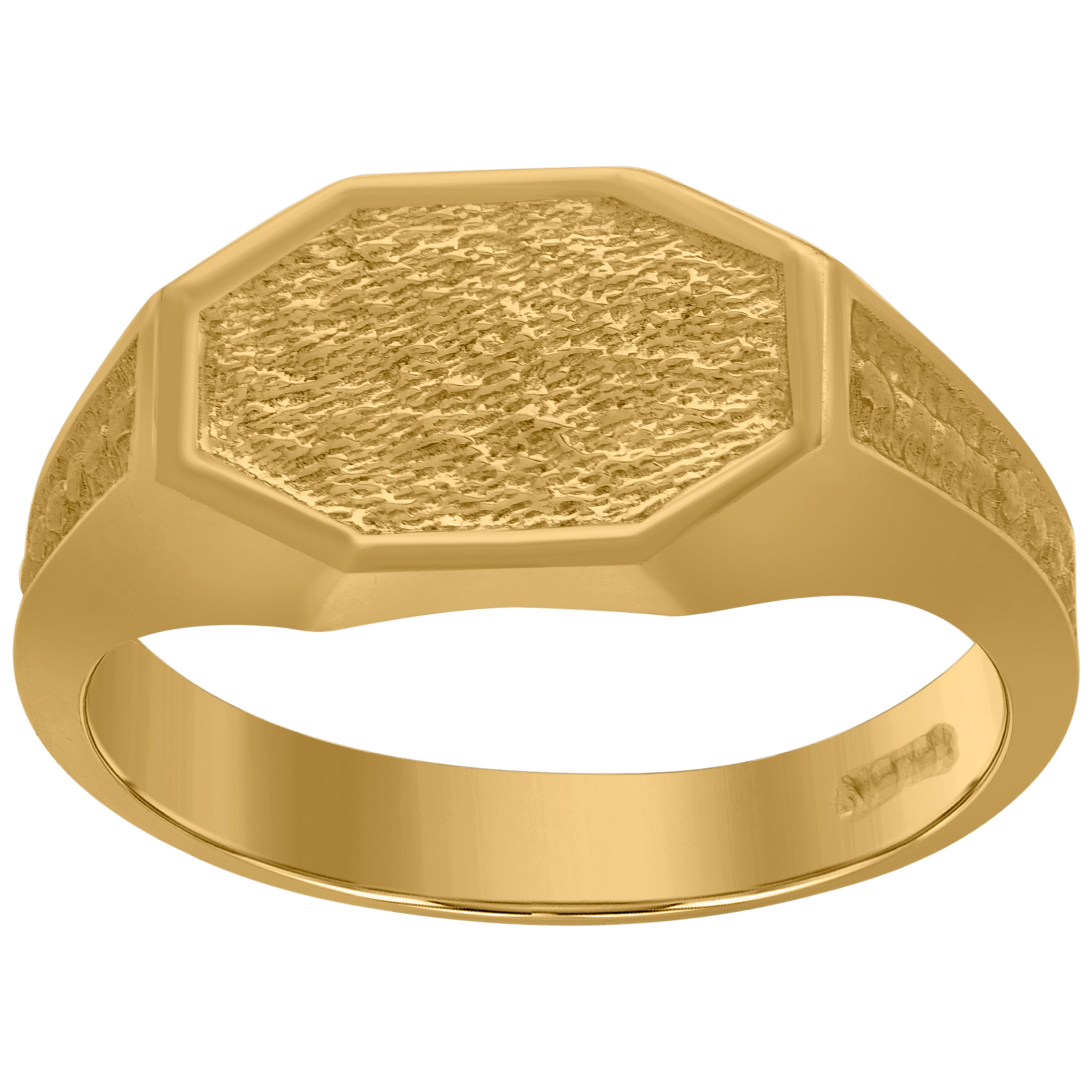 10kt Yellow Gold Baby Signet Baby Ring 