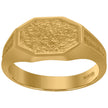 10kt Yellow Gold Baby Signet Baby Ring 