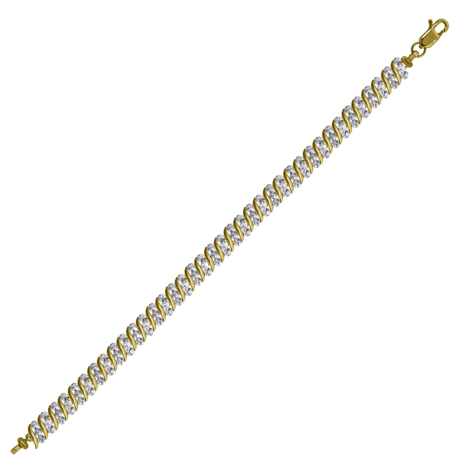 10Kt Gold 7" Bracelet