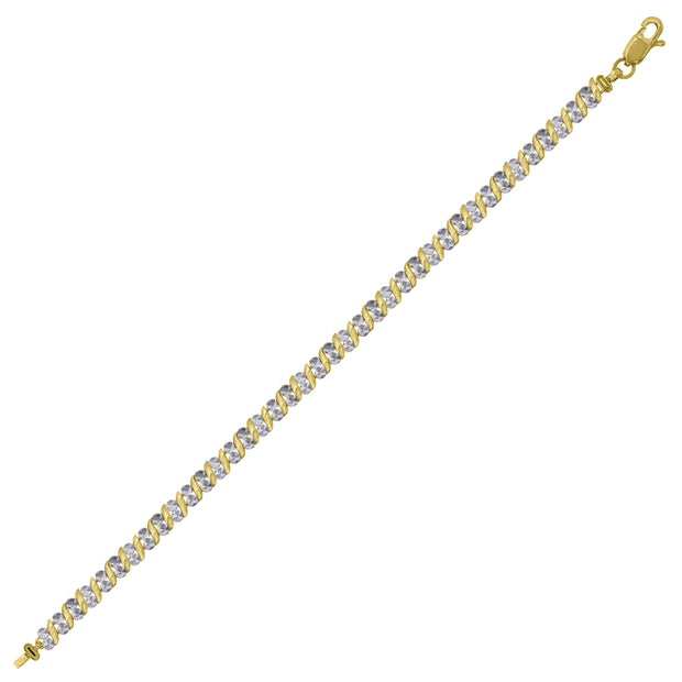 10Kt Gold 7" Bracelet