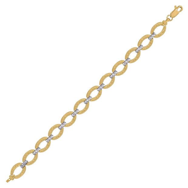 10Kt Gold 7" Bracelet