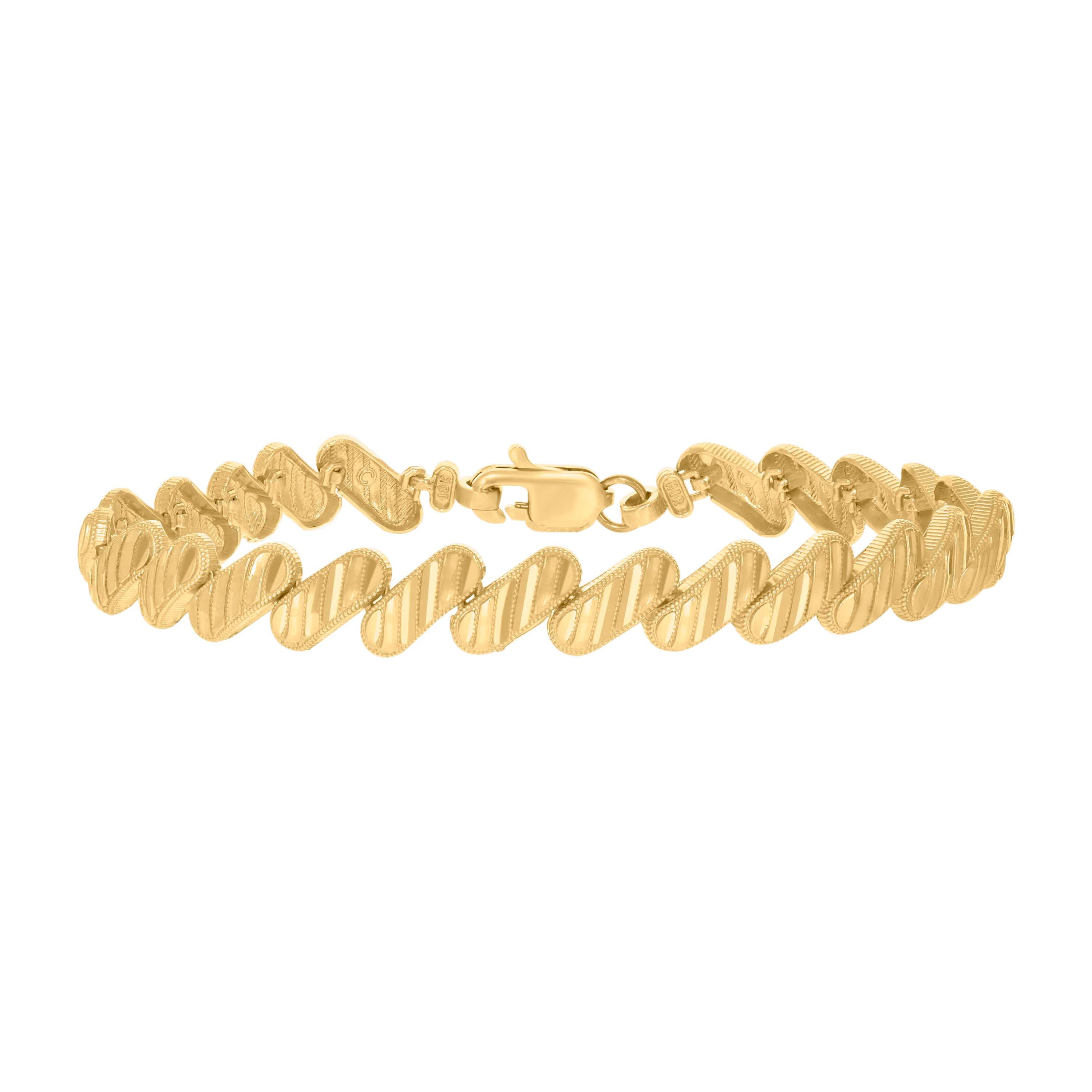 10Kt Gold Bracelet 8