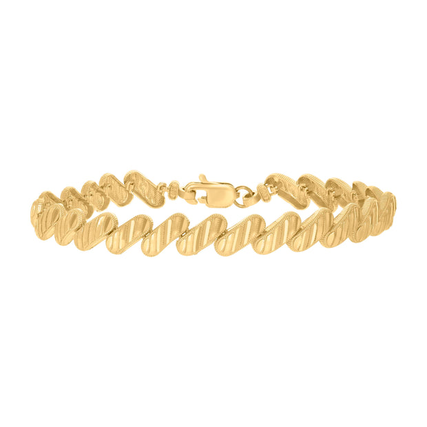 10Kt Gold Bracelet 8"