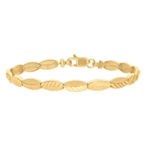 10Kt Gold 7" Bracelet