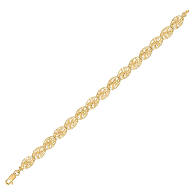 10Kt Gold 8" Bracelet