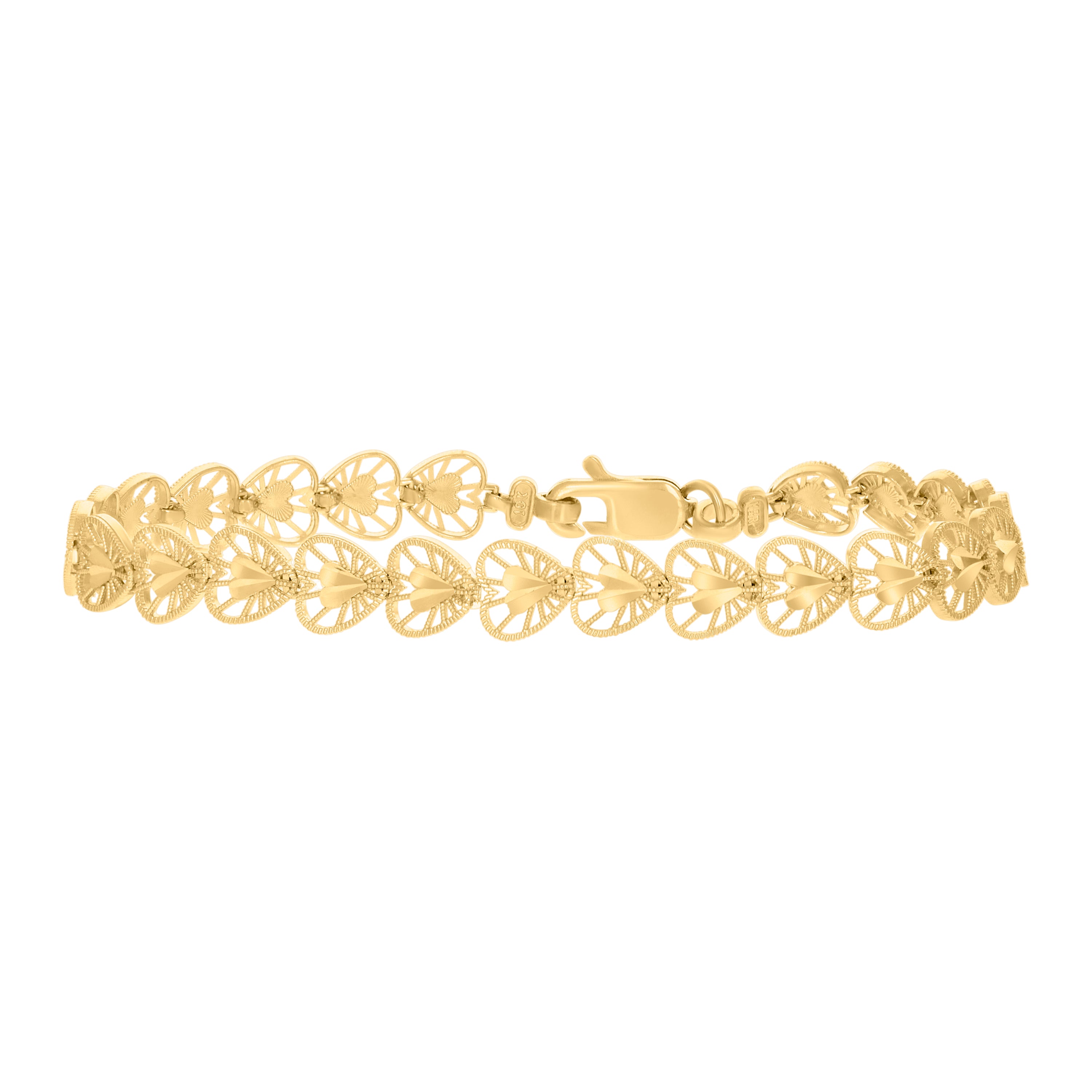 10Kt Gold Bracelet 8