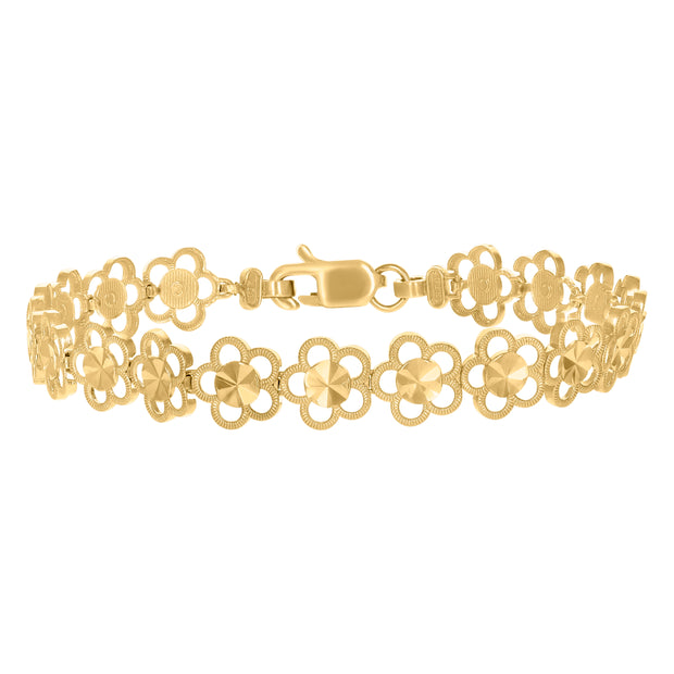 10Kt Gold 8" Bracelet