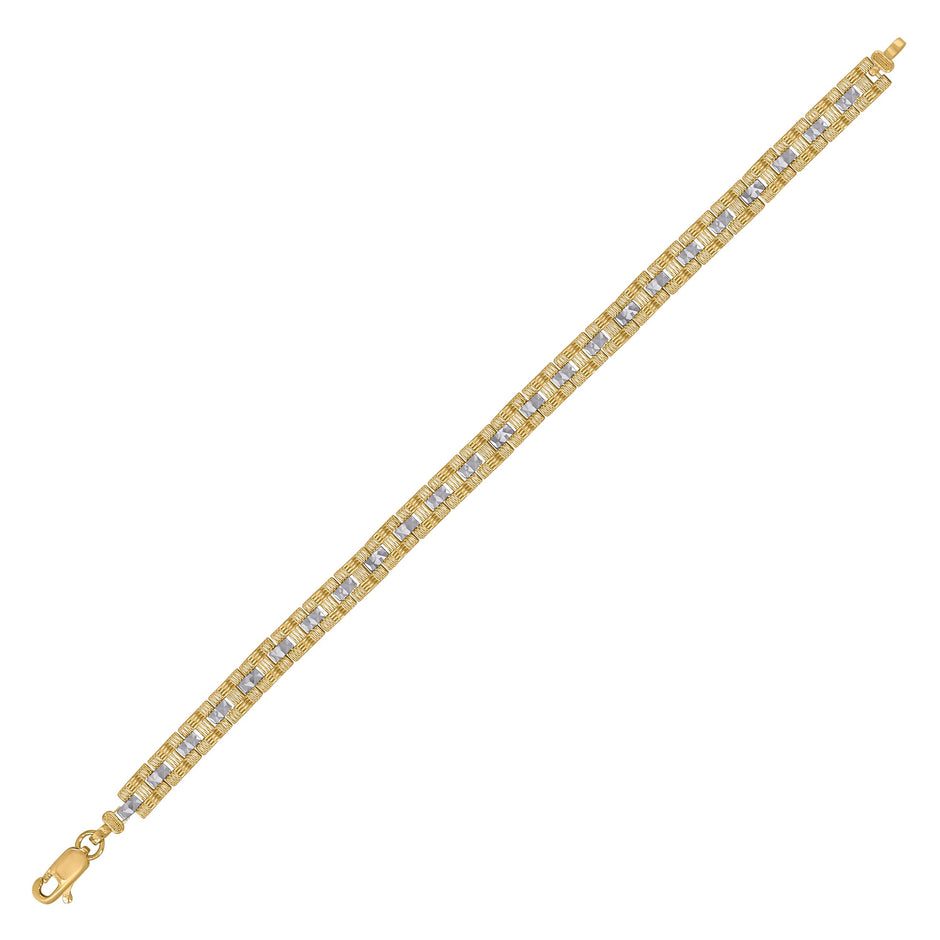 10Kt Gold 8" Bracelet