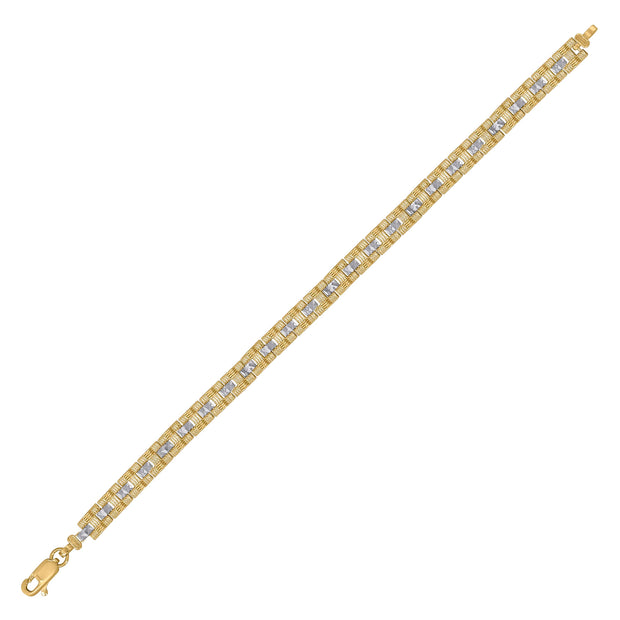 10Kt Gold 8" Bracelet
