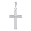 925 Sterling Silver Unisex Cross Religious Charm Pendant
