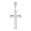 925 Sterling Silver Unisex Cross Religious Charm Pendant