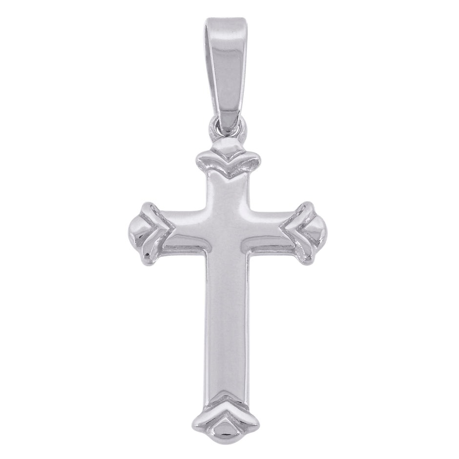 925 Sterling Silver Unisex Cross Religious Charm Pendant