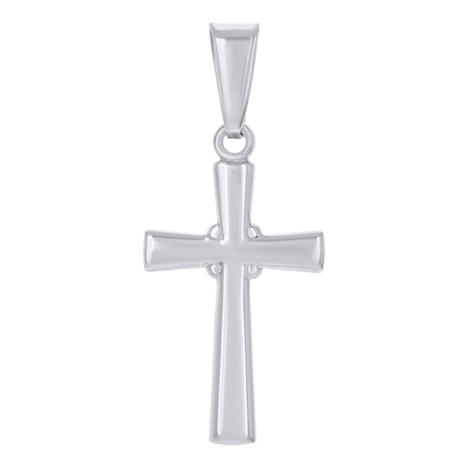 925 Sterling Silver Unisex Cross Religious Charm Pendant
