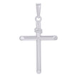 925 Sterling Silver Unisex Inri Cross Religious Charm Pendant