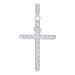 925 Sterling Silver Unisex Religious Inri Cross Charm Pendant