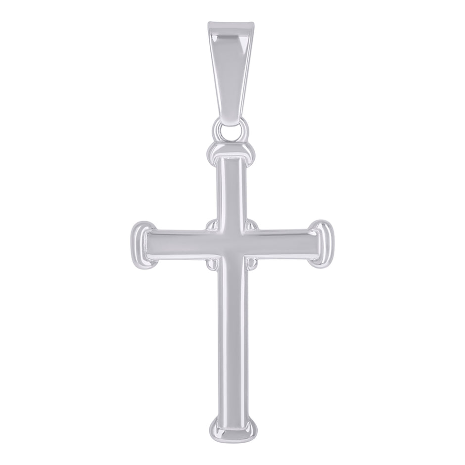925 Sterling Silver Unisex Cross Religious Charm Pendant