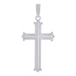 925 Sterling Silver Unisex Cross Religious Charm Pendant