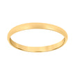 14Kt Yellow Gold Unisex Dome Polished Regular-Fit 2Mm-Size 6 Wedding Engagement Anniversary Band Ring - SLV-76904