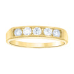 14Kt Yellow Gold Cubic Zirconia Polished Finish Baby Ring