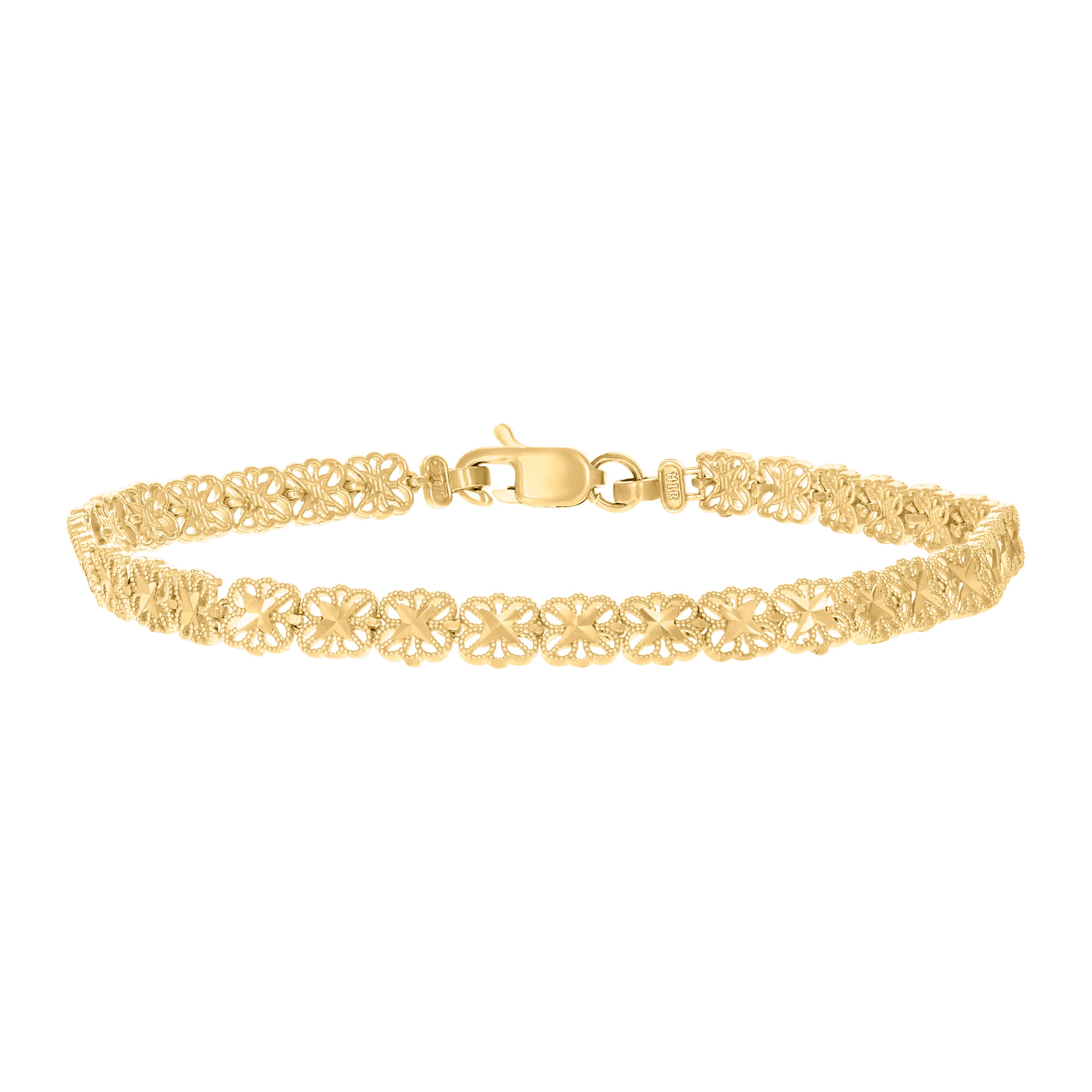 10Kt Gold Bracelet 8
